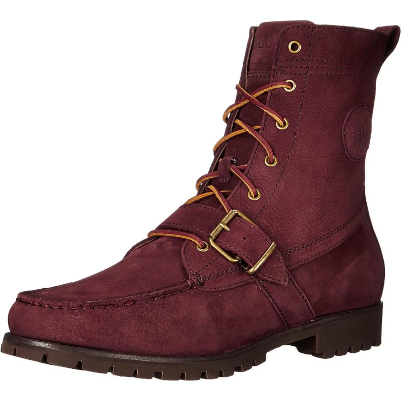 Polo Ralph Lauren Men’s Ranger Boot(Port) - Polo Ralph Lauren Shoes Sale